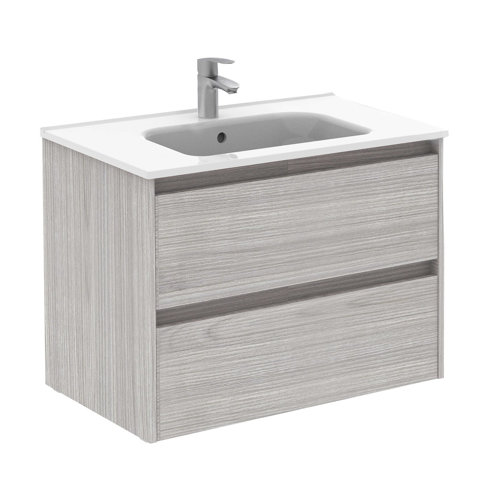 Union Rustic Malta 32'' Wall Mounted Single Bathroom Vanity with